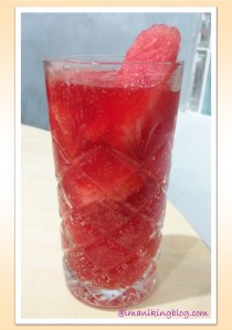 Tall Glass of Watermelon & Chapman